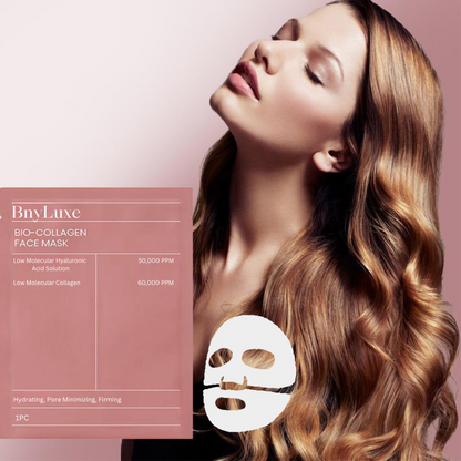 BnyLuxe™ Beauty Bio-Glow Hydro-Gel Collagen Face Mask